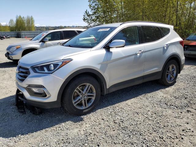  HYUNDAI SANTA FE 2017 Серебристый