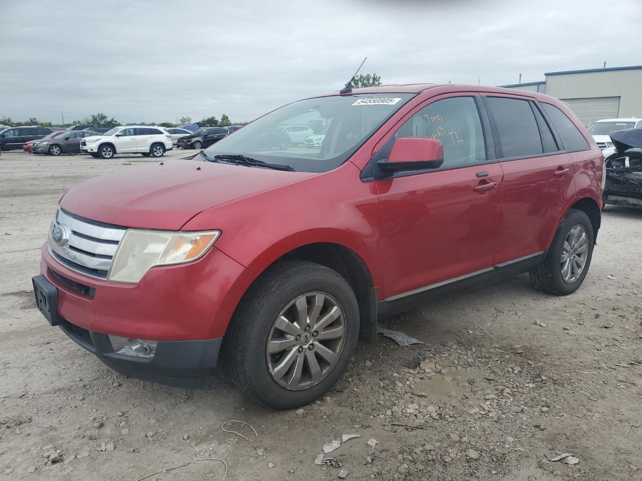 2010 Ford Edge Sel de vânzare în Kansas City, KS - Rear End