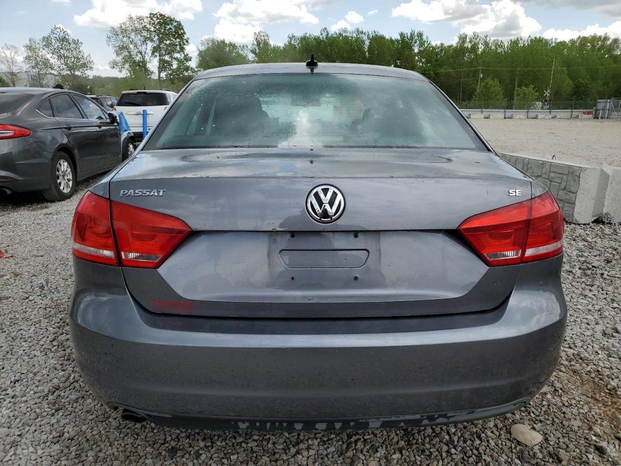 2012 Volkswagen Passat Se VIN: 1VWBH7A36CC050520 Lot: 54552875