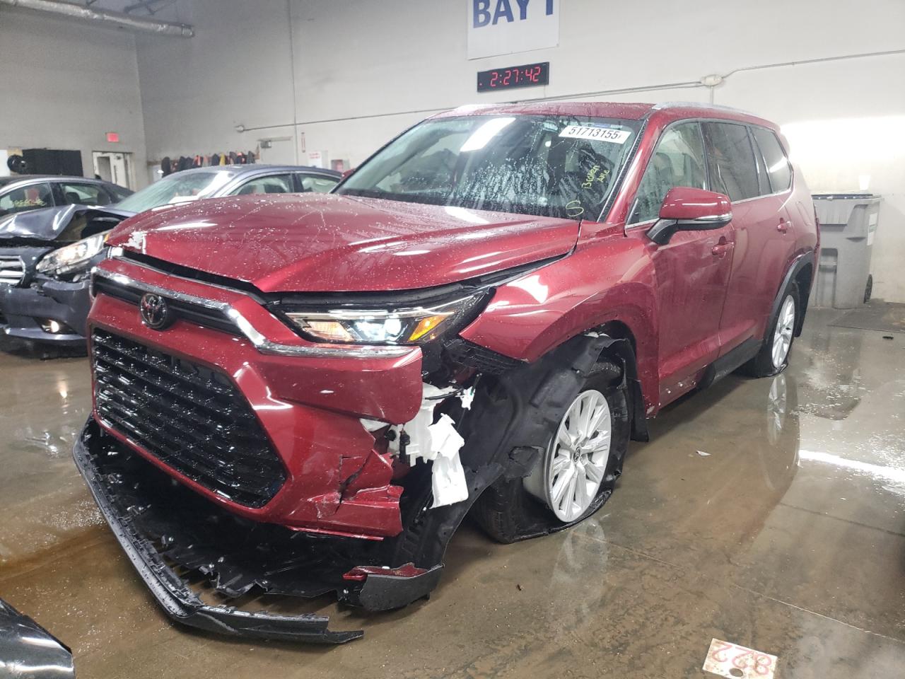 2024 Toyota Grand Highlander Xle de vânzare în Elgin, IL - All Over