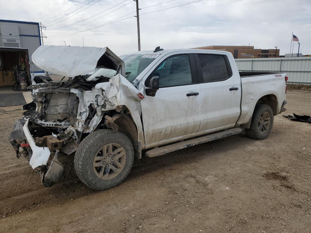 2024 Chevrolet Silverado K1500 Lt Trail Boss იყიდება Bismarck-ში, ND - Frame Damage