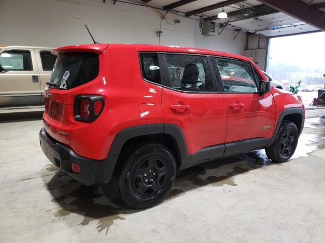  JEEP RENEGADE 2017 Czerwony