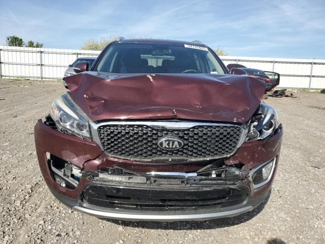  KIA SORENTO 2016 Burgundy