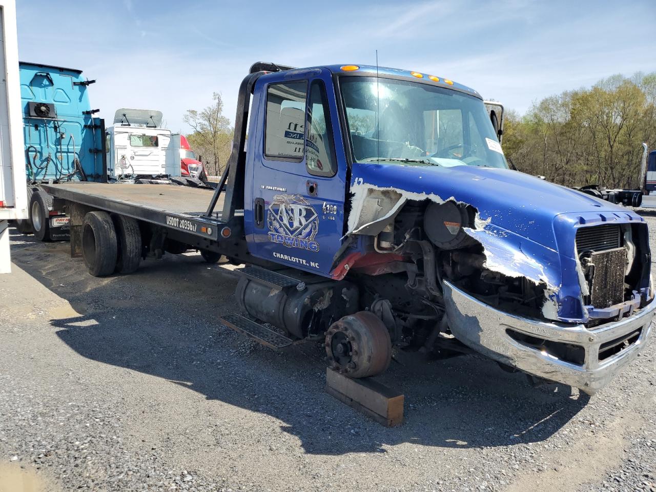 2007 International 4300 Rollback Truck de vânzare în Gastonia, NC - Front End