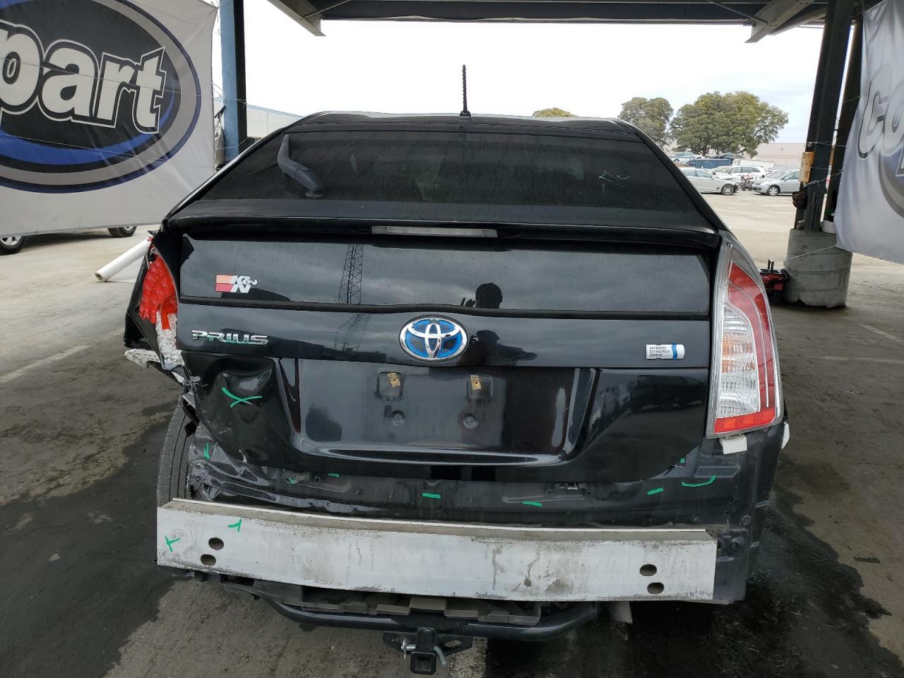 2014 Toyota Prius VIN: JTDKN3DU6E0381448 Lot: 54740365