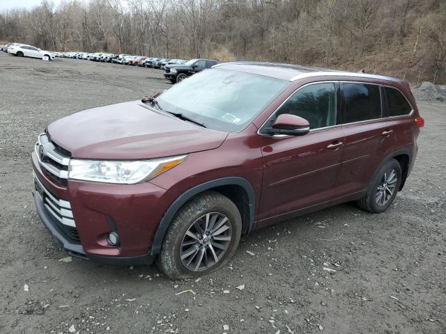  TOYOTA HIGHLANDER 2017 Maroon