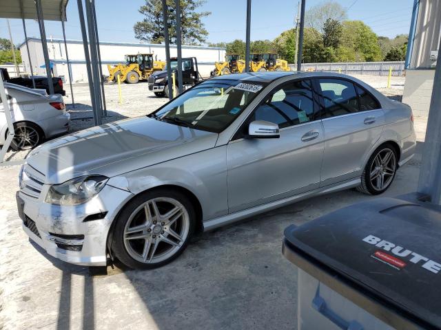  MERCEDES-BENZ C-CLASS 2013 Сріблястий