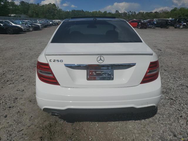 Седани MERCEDES-BENZ C-CLASS 2013 Білий