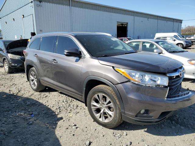  TOYOTA HIGHLANDER 2014 Gray