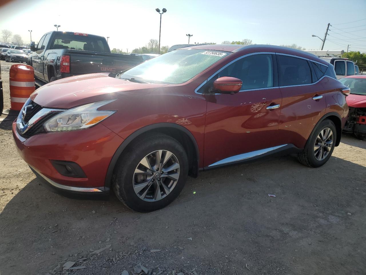 2017 Nissan Murano S იყიდება Indianapolis-ში, IN - Hail
