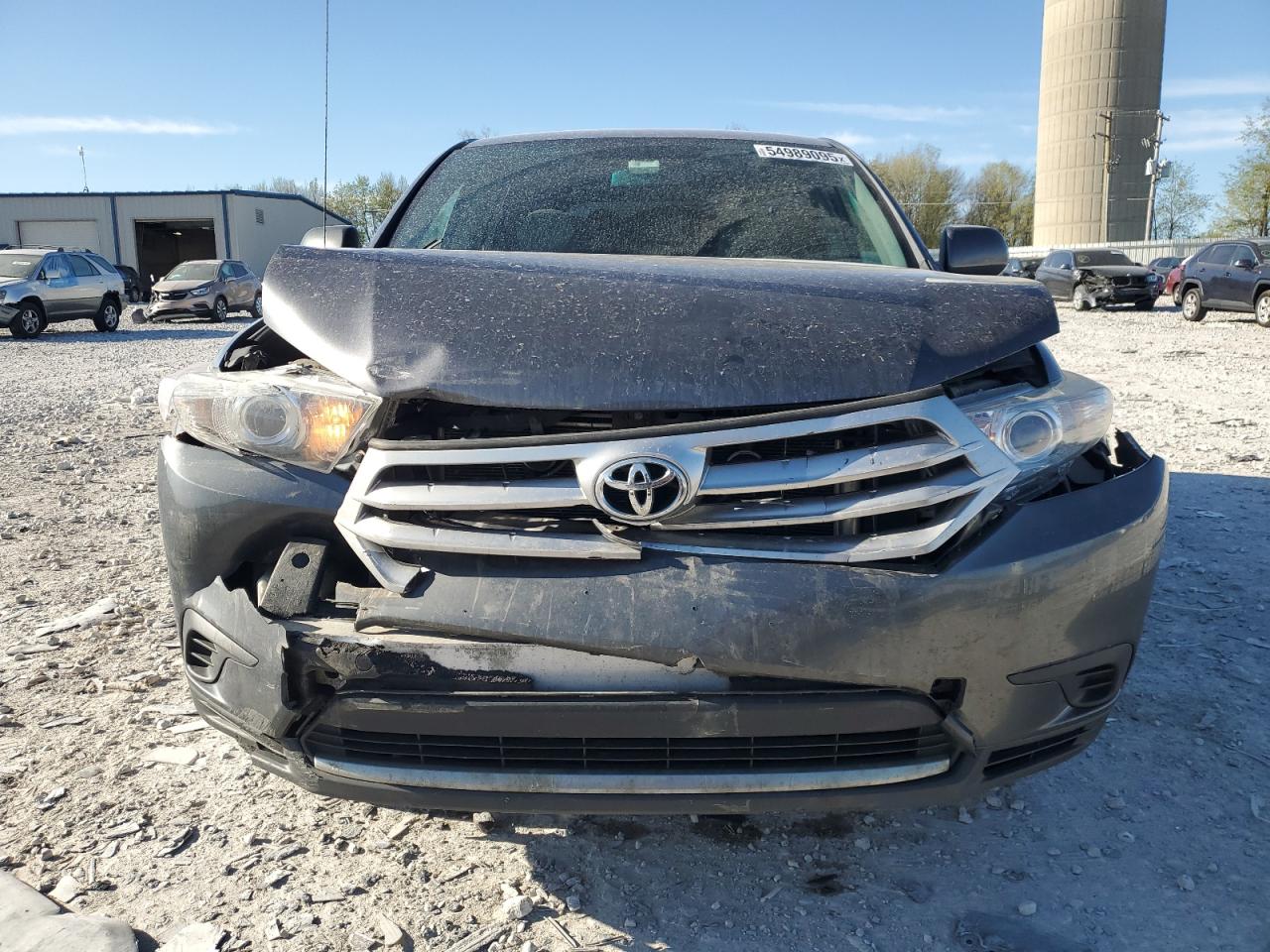 2012 Toyota Highlander Base VIN: 5TDZK3EH9CS053007 Lot: 54989095