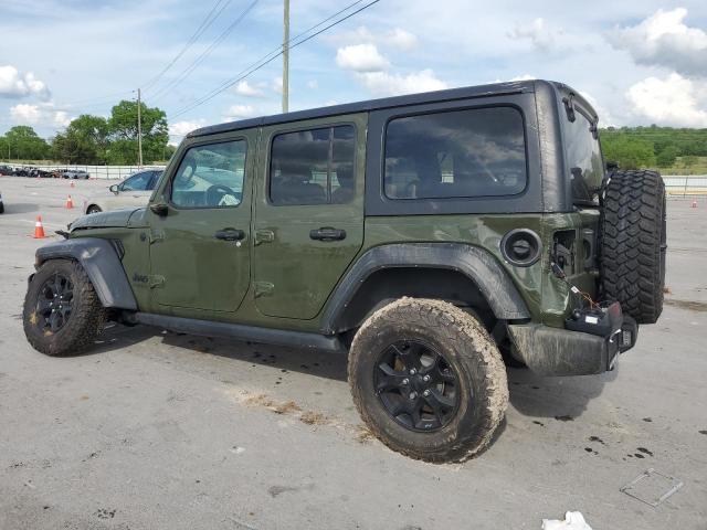  JEEP WRANGLER 2021 Zielony
