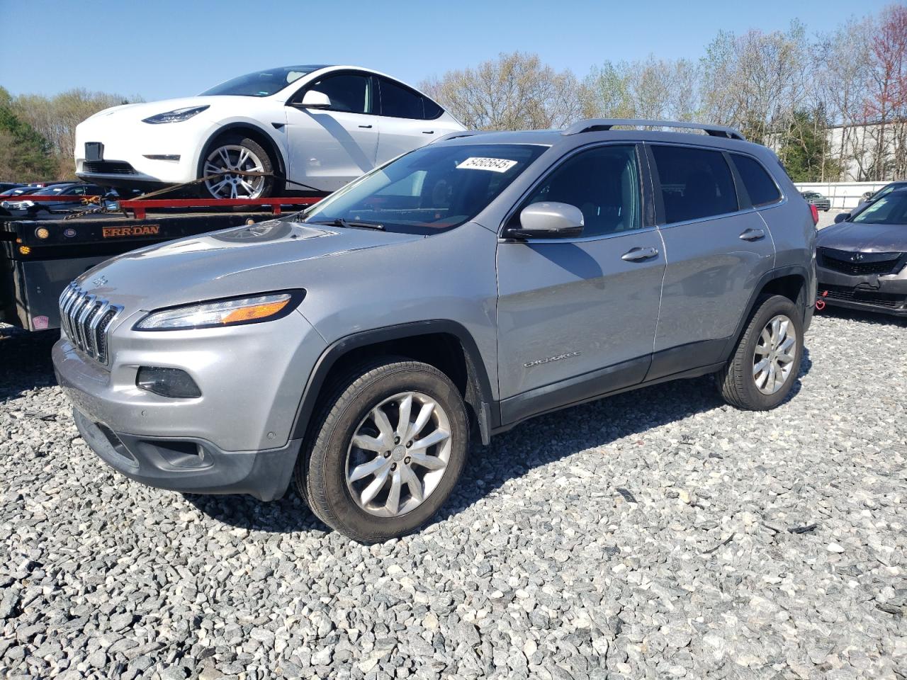 2015 Jeep Cherokee Limited للبيع في North Billerica، MA - Front End
