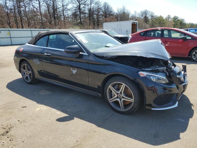  MERCEDES-BENZ C-CLASS 2018 Чорний