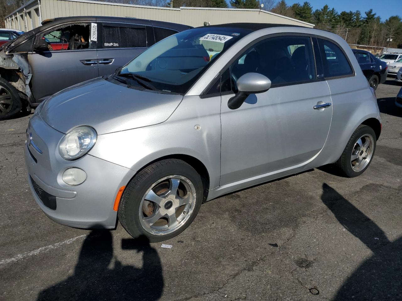 2012 Fiat 500 Pop de vânzare în Exeter, RI - Side