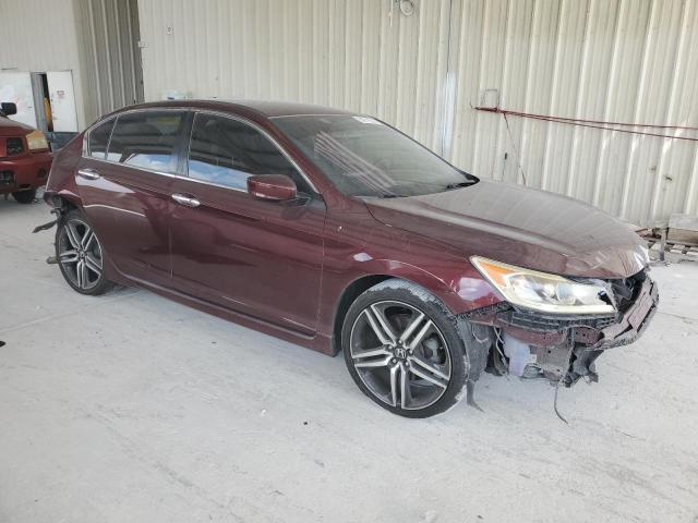  HONDA ACCORD 2016 Burgundy