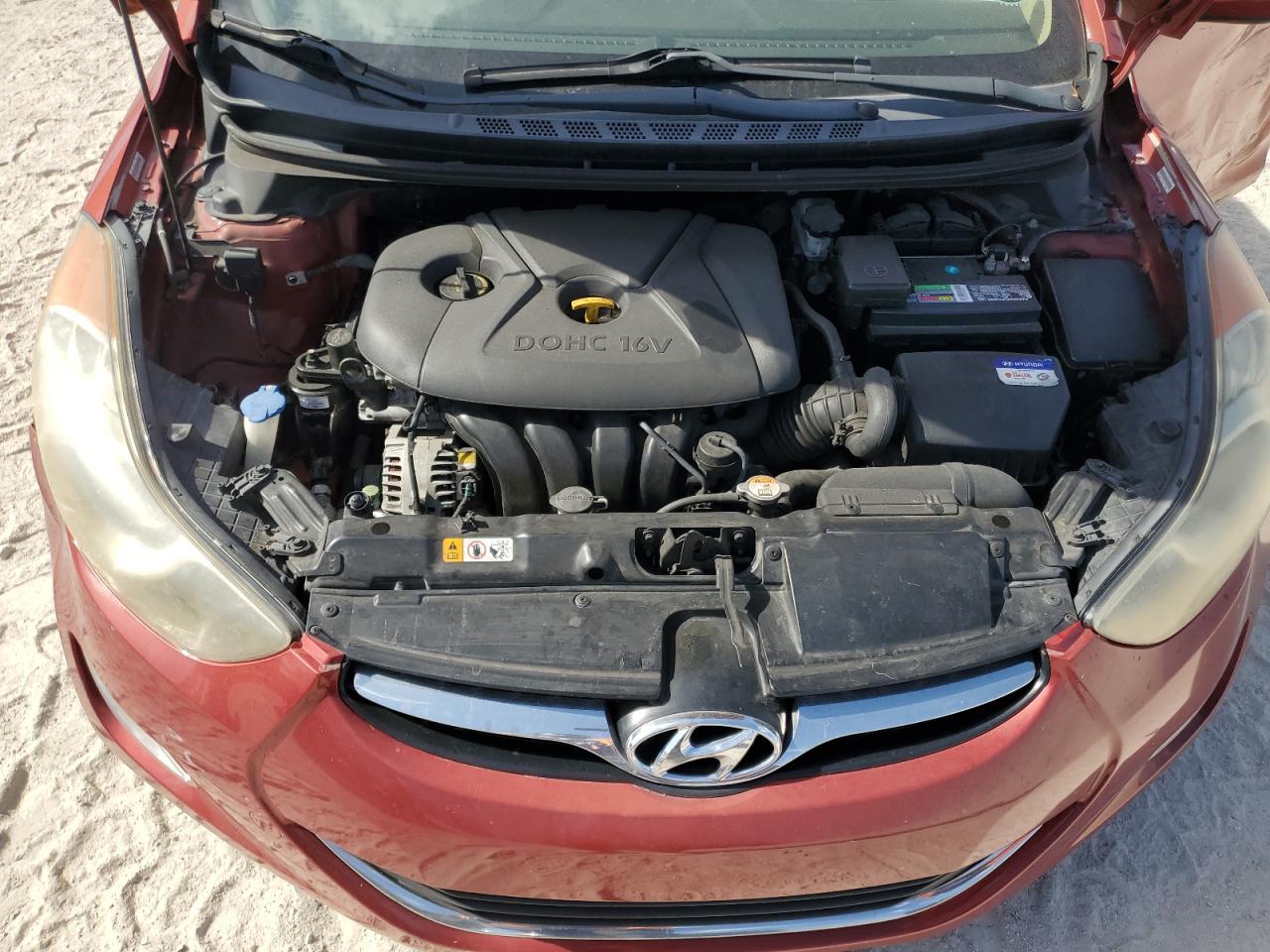 2013 Hyundai Elantra Gls VIN: KMHDH4AE4DU740611 Lot: 54711845