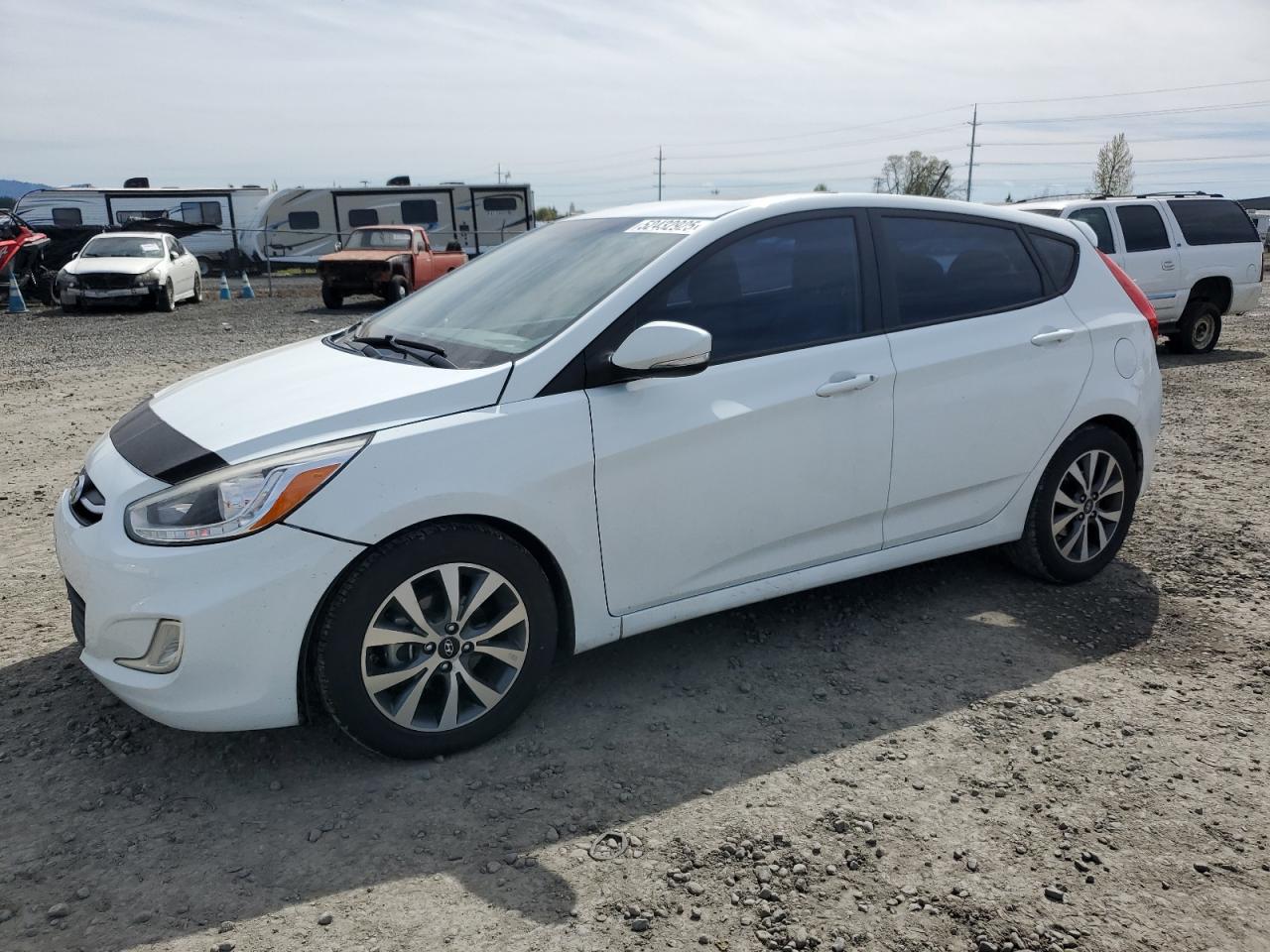 2015 Hyundai Accent Gls en Venta en Eugene, OR - Front End