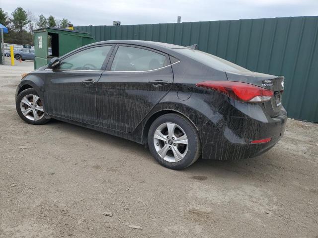  HYUNDAI ELANTRA 2016 Чорний