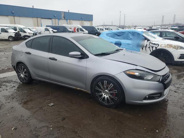 Sedans DODGE DART 2014 Srebrny