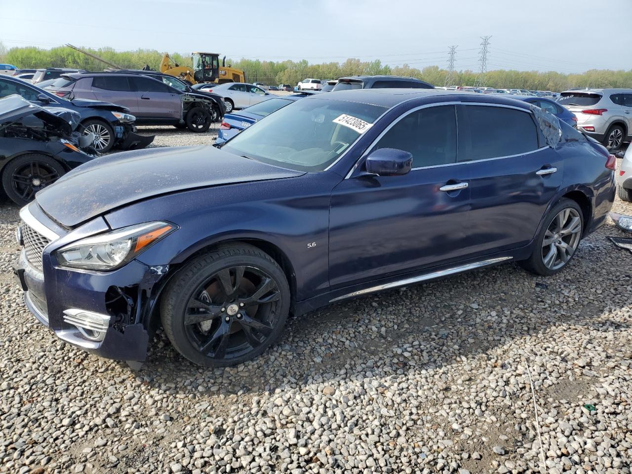 2016 Infiniti Q70L 3.7 zu verkaufen in Memphis, TN - All Over