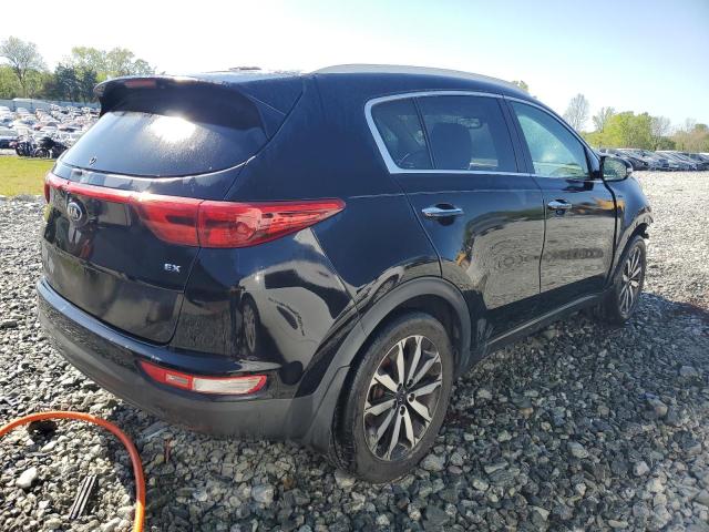 KIA SPORTAGE 2017 Czarny