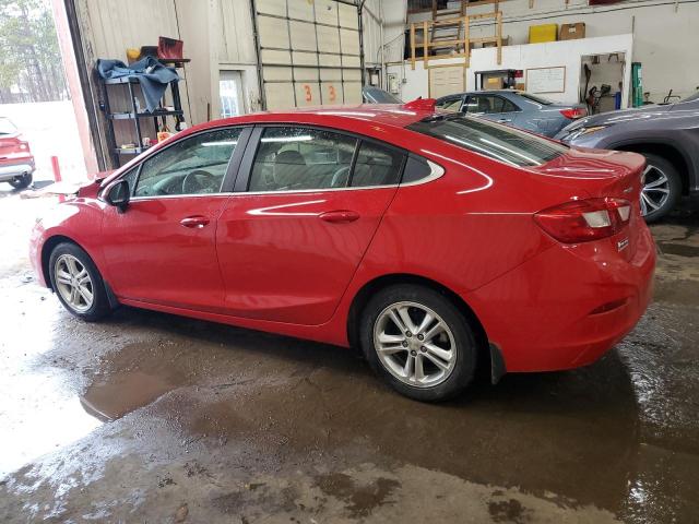  CHEVROLET CRUZE 2016 Czerwony