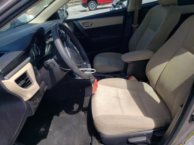 Sedans TOYOTA COROLLA 2016 Srebrny