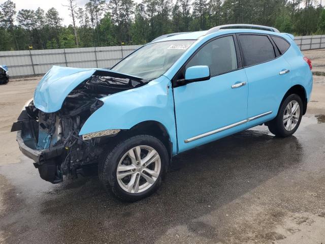  NISSAN ROGUE 2012 Синий