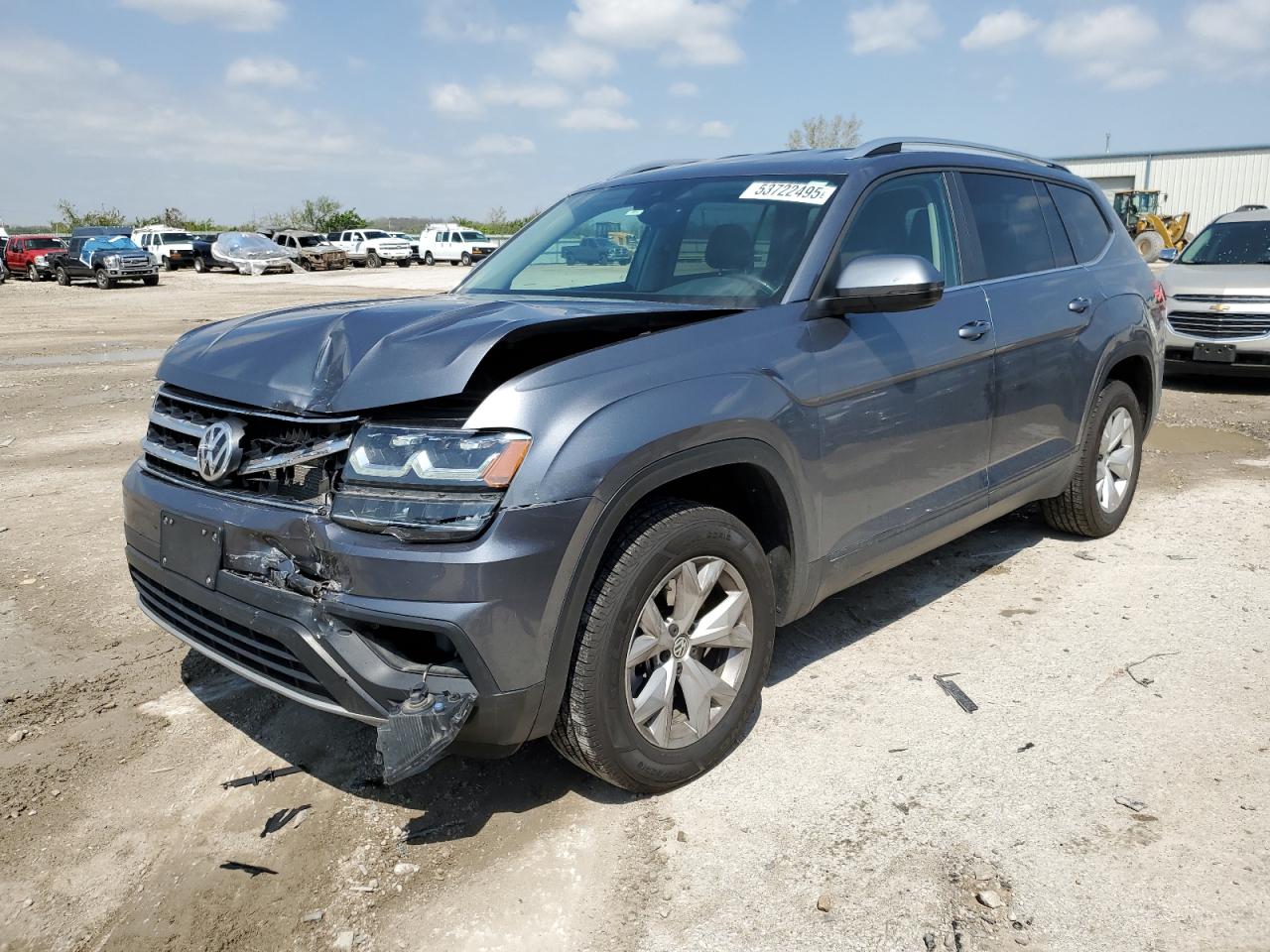2018 Volkswagen Atlas Se للبيع في Kansas City، KS - Front End