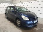 2010 TOYOTA VERSO for sale at Copart CASTLEDERMOT - IRELAND