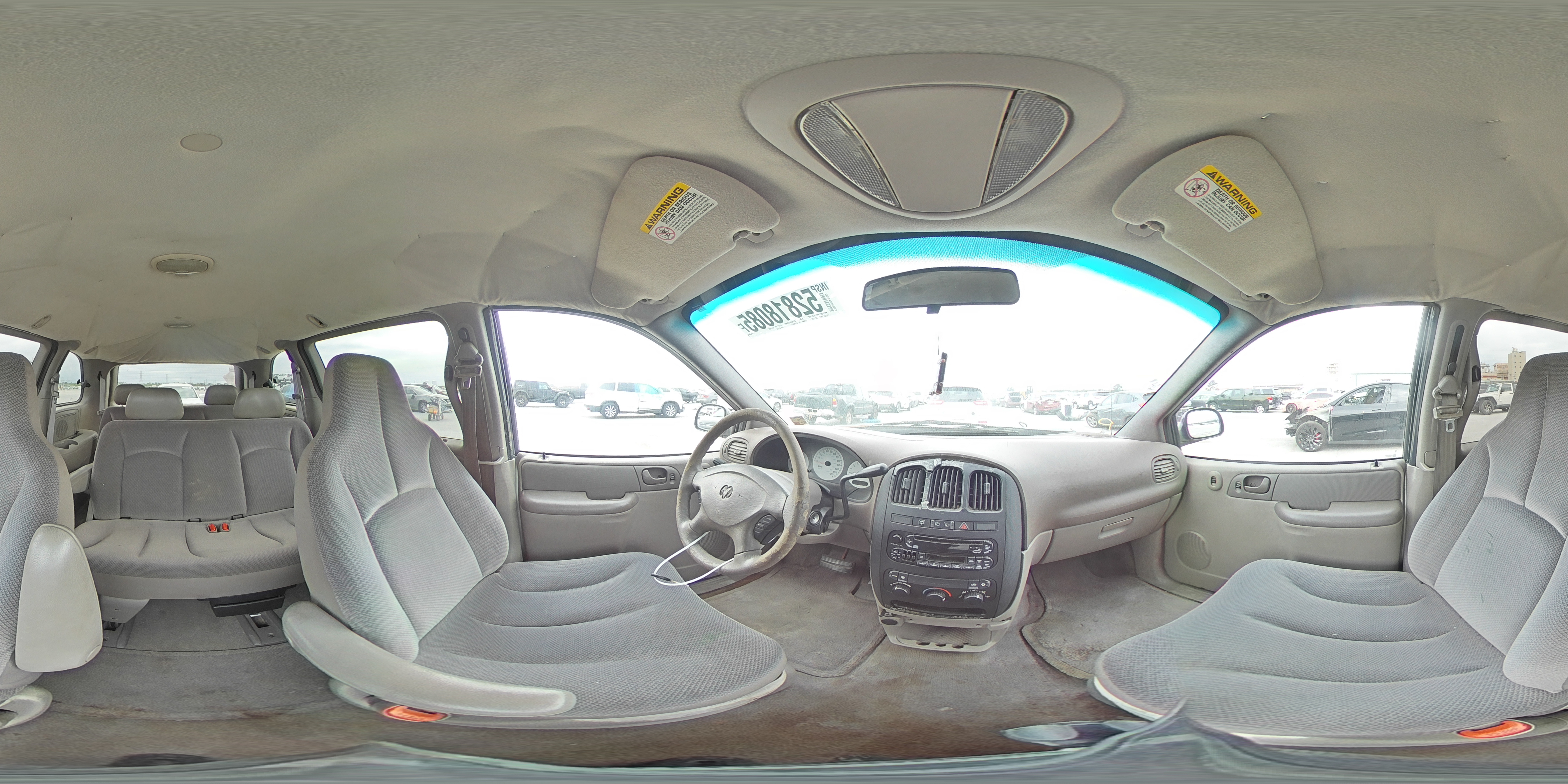 2002 Dodge Caravan Se VIN: 1B4GP25B42B673412 Lot: 52818085