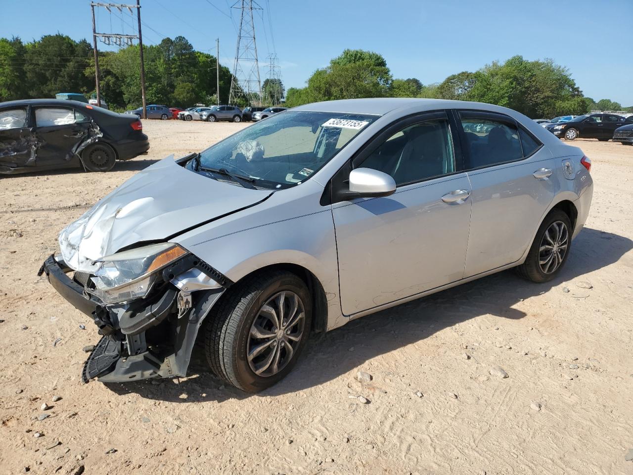 2015 Toyota Corolla L en Venta en China Grove, NC - Front End