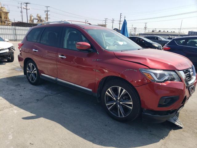  NISSAN PATHFINDER 2017 Red
