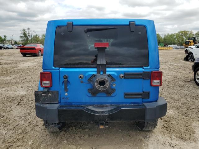  JEEP WRANGLER 2014 Синий