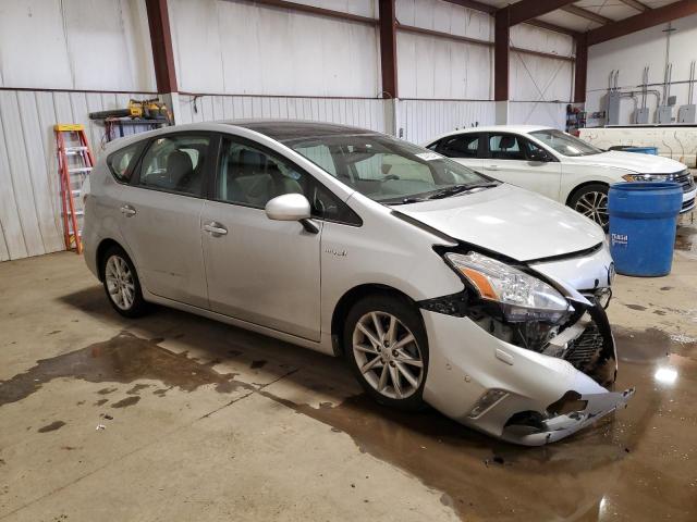  TOYOTA PRIUS 2014 Серебристый