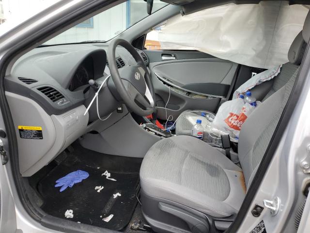  HYUNDAI ACCENT 2017 Srebrny
