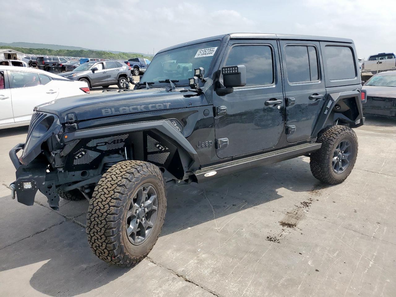 2021 Jeep Wrangler Unlimited Sport للبيع في Grand Prairie، TX - Front End