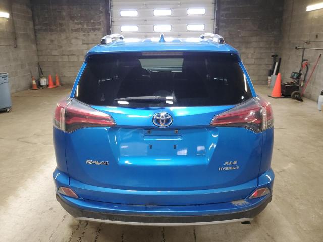  TOYOTA RAV4 2018 Синий
