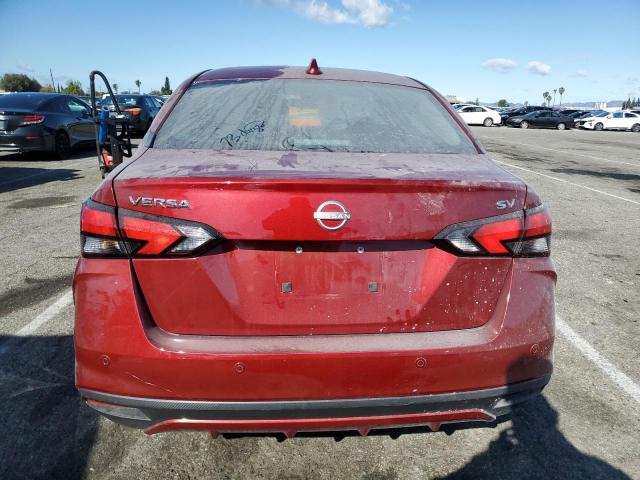  NISSAN VERSA 2024 Червоний