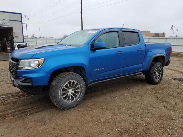  CHEVROLET COLORADO 2021 Синий