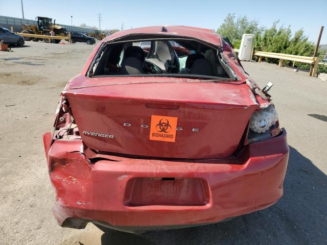Седани DODGE AVENGER 2014 Червоний