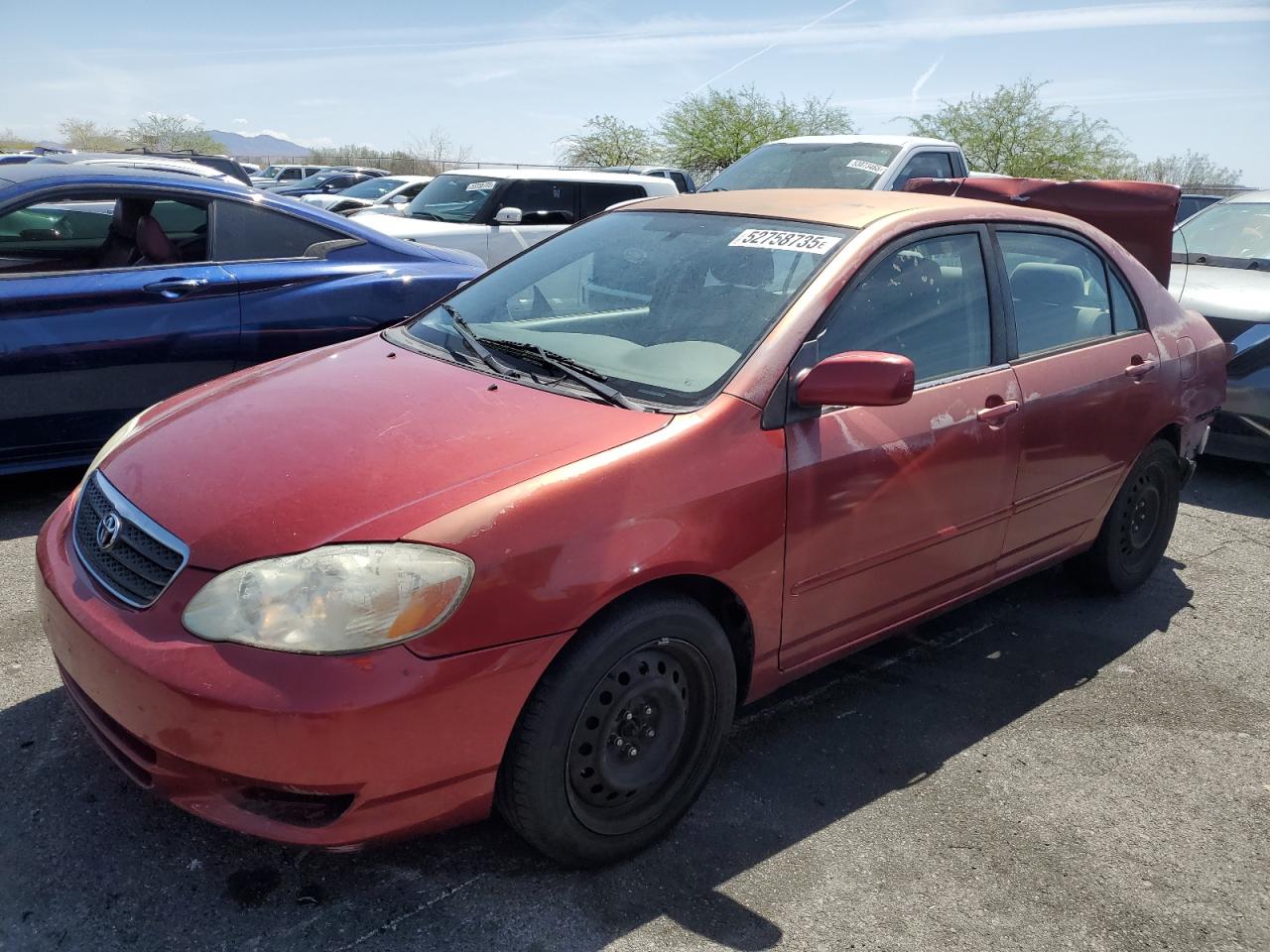 2005 Toyota Corolla Ce na sprzedaż w North Las Vegas, NV - Rear End