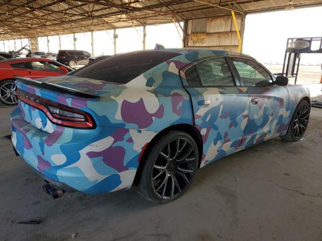 Седаны DODGE CHARGER 2016 Бирюзовый