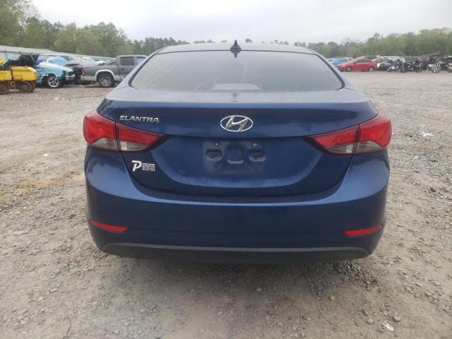  HYUNDAI ELANTRA 2016 Синий