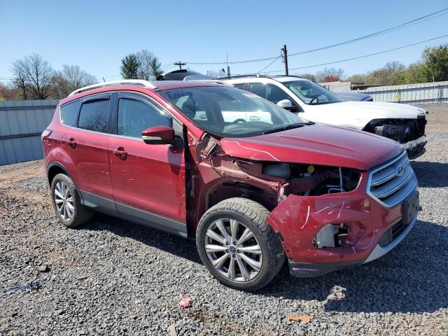  FORD ESCAPE 2018 Czerwony