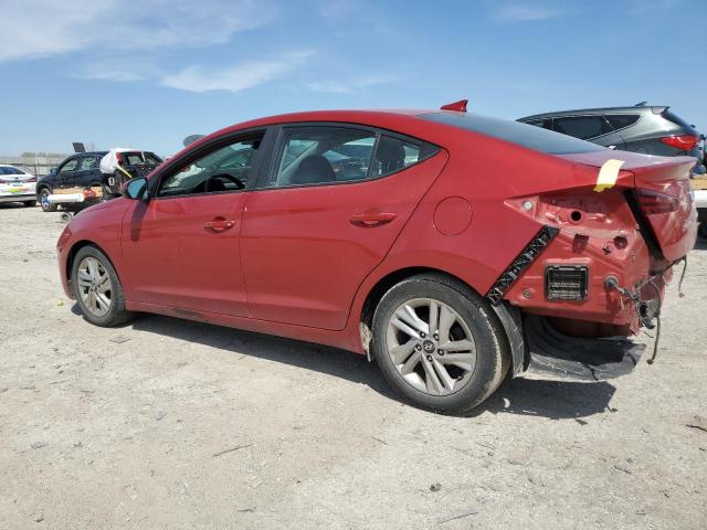  HYUNDAI ELANTRA 2019 Червоний