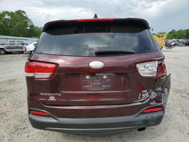  KIA SORENTO 2018 Burgundy