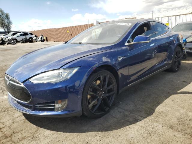 Хэтчбеки TESLA MODEL S 2015 Синий