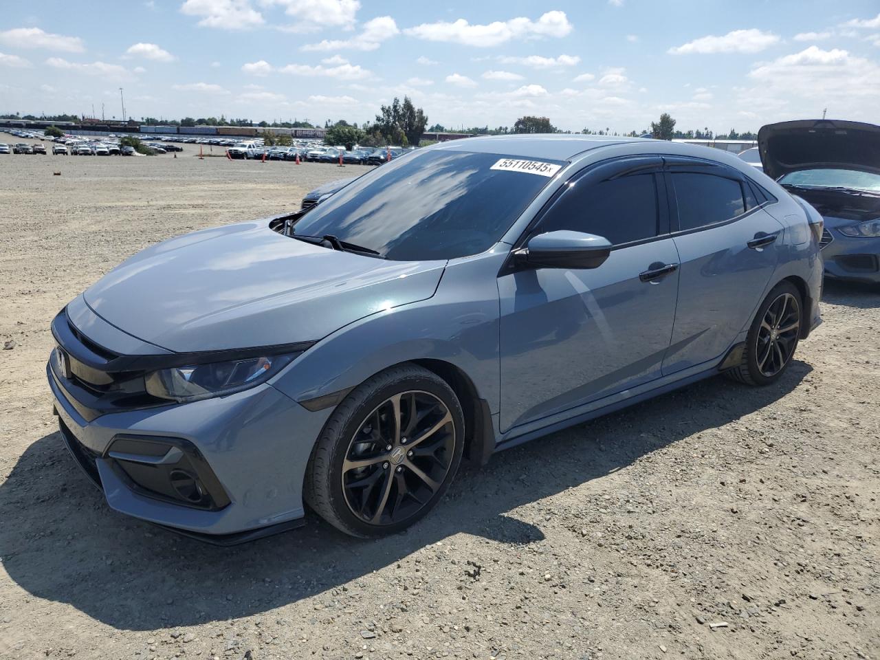 2020 Honda Civic Sport en Venta en Antelope, CA - Side